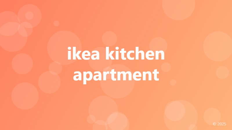 ikea kitchen apartment