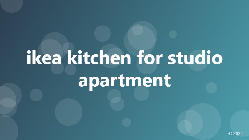 ikea kitchen for studio apartment