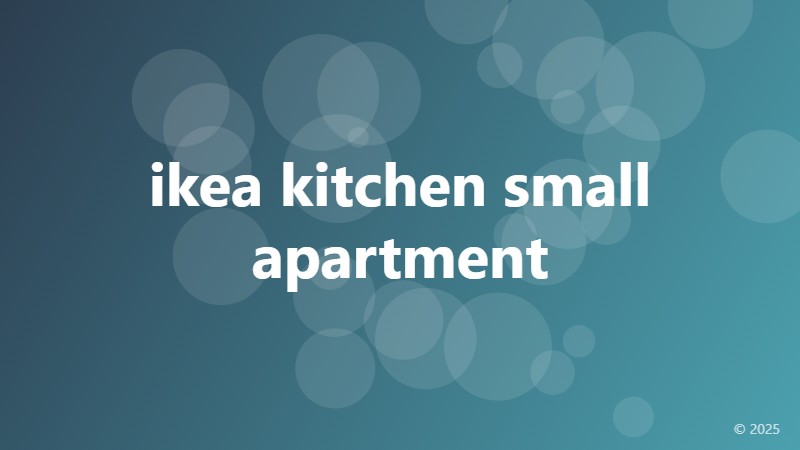 ikea kitchen small apartment