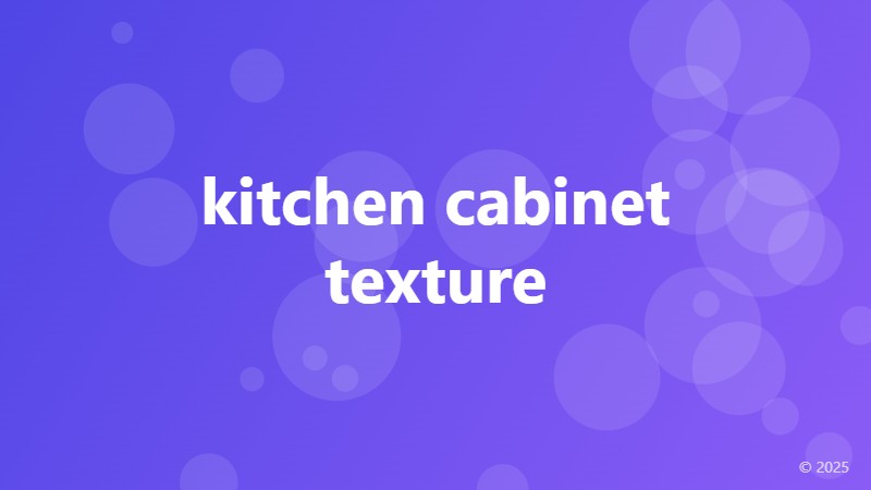 kitchen cabinet texture