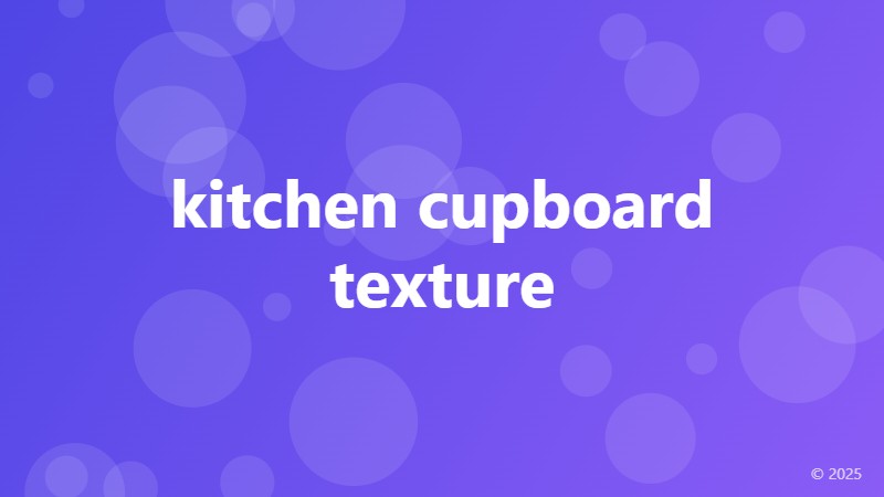 kitchen cupboard texture