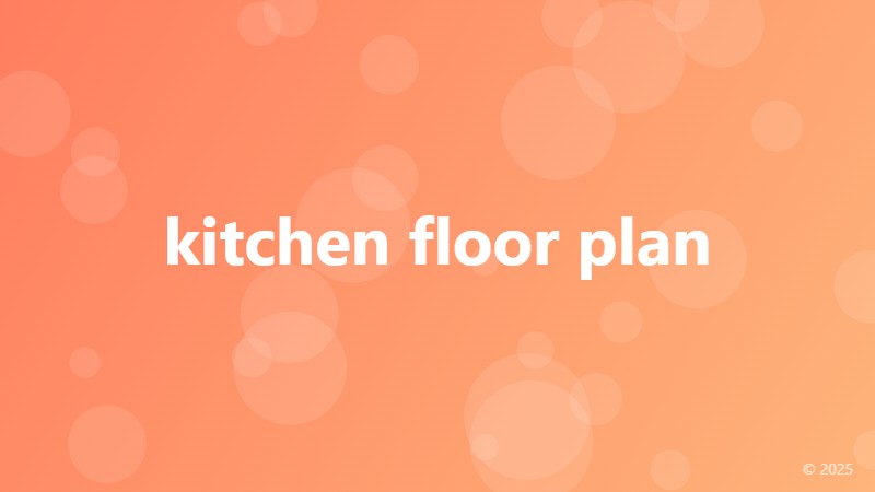 kitchen floor plan