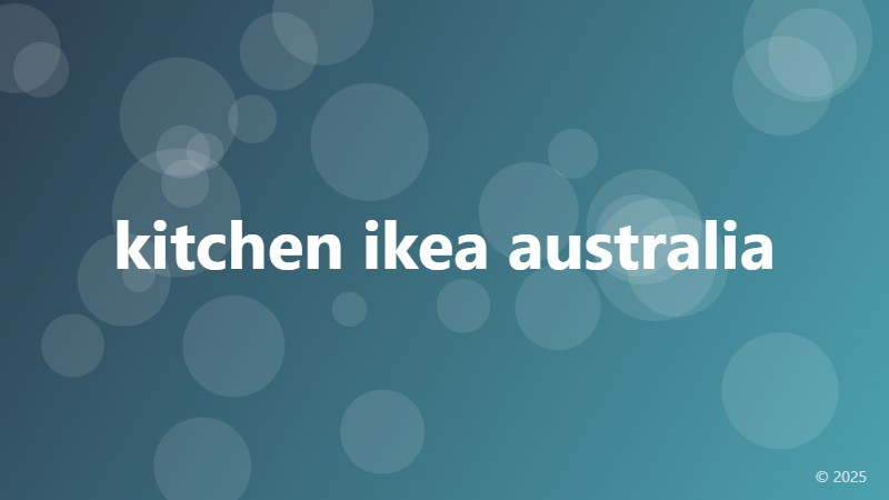 kitchen ikea australia