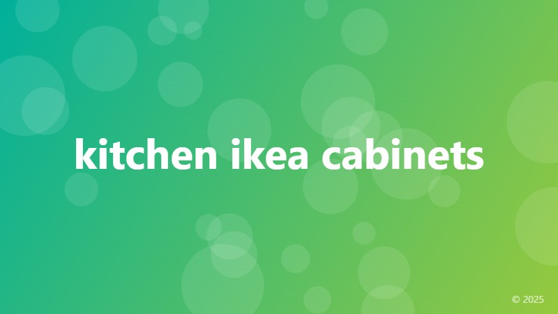 kitchen ikea cabinets