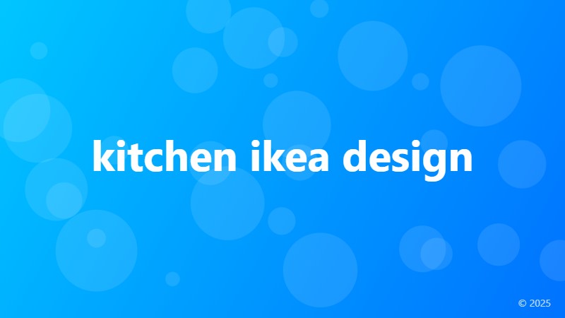 kitchen ikea design