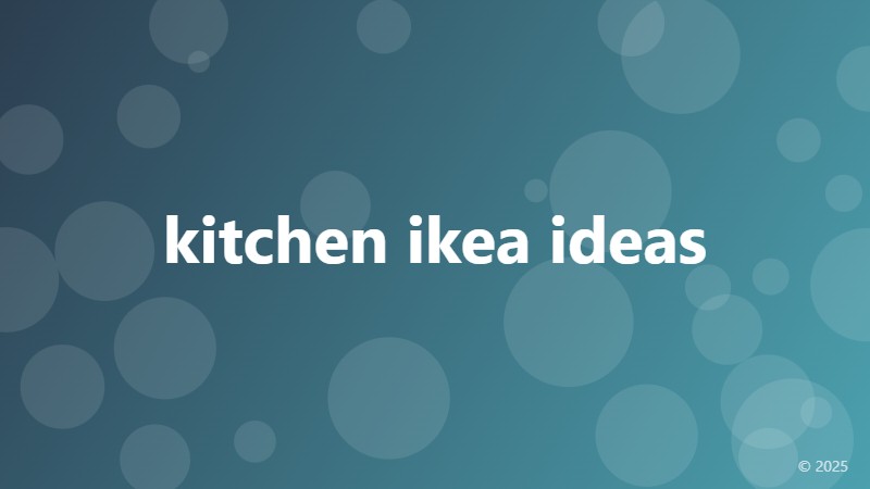 kitchen ikea ideas