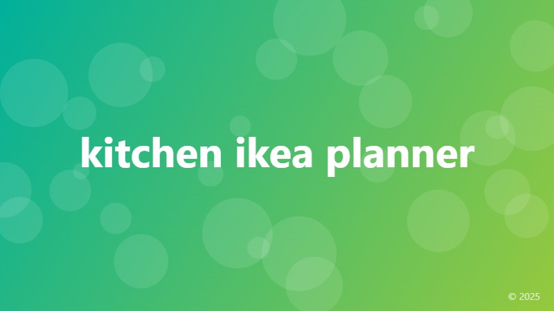 kitchen ikea planner