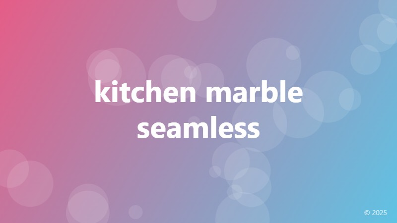 kitchen marble seamless