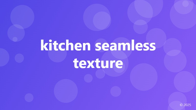 kitchen seamless texture