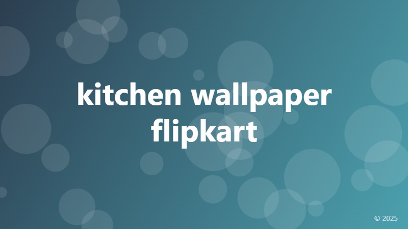 kitchen wallpaper flipkart